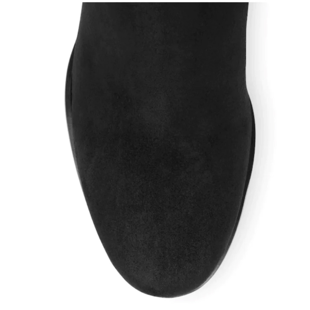 stuart weitzman 5050 mid boot black suede - Picture 4 of 8